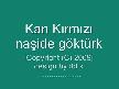 kan kırmızı